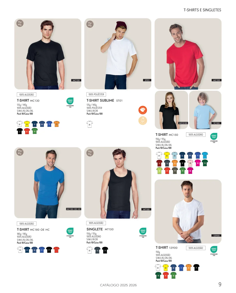 T-shirts e polos · 12900