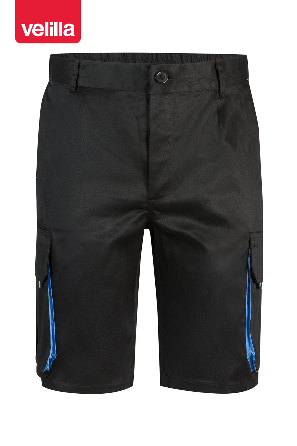 Bermudas bicolor multibolsos