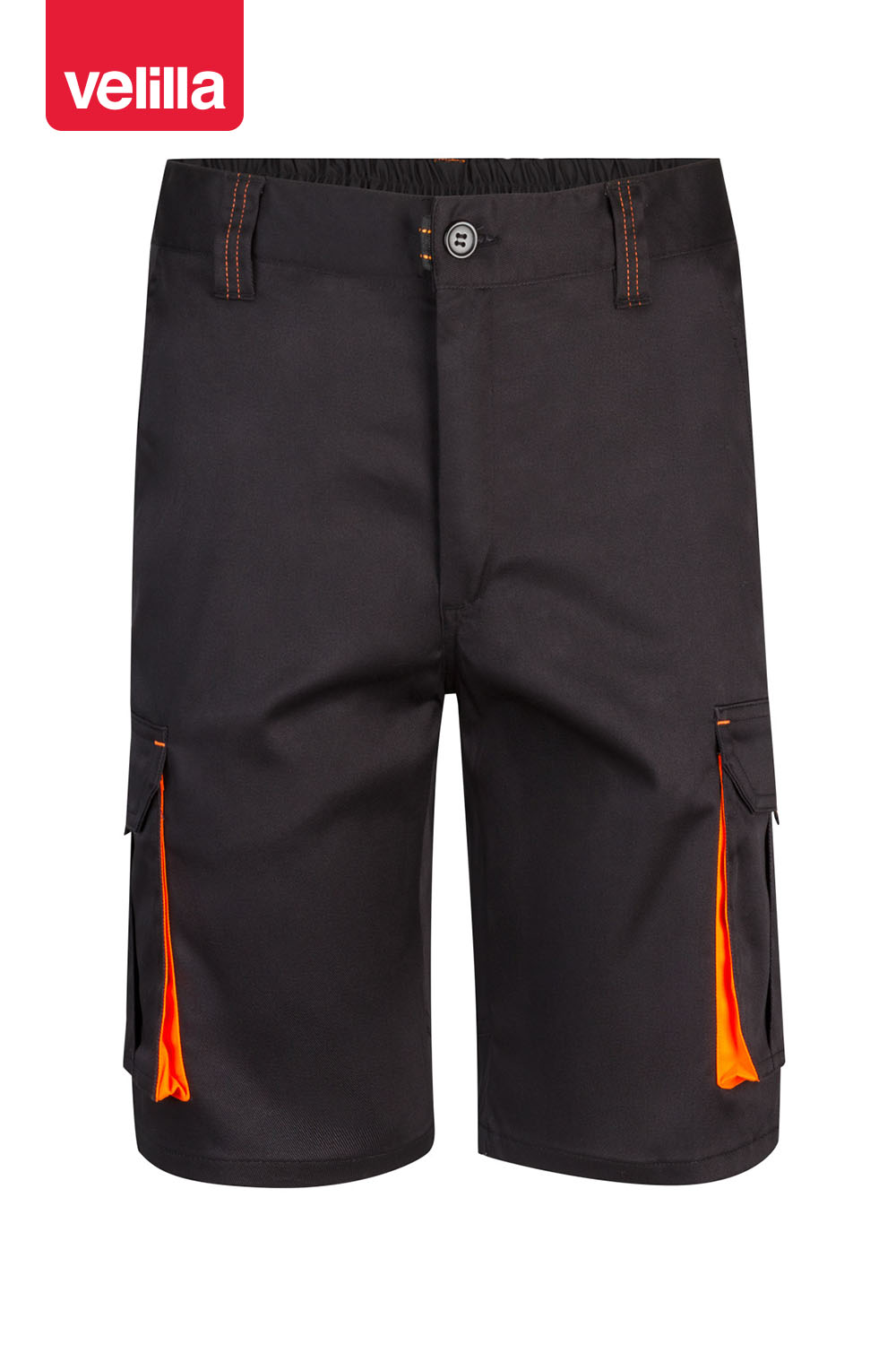 Bermudas stretch bicolor multibolsos
