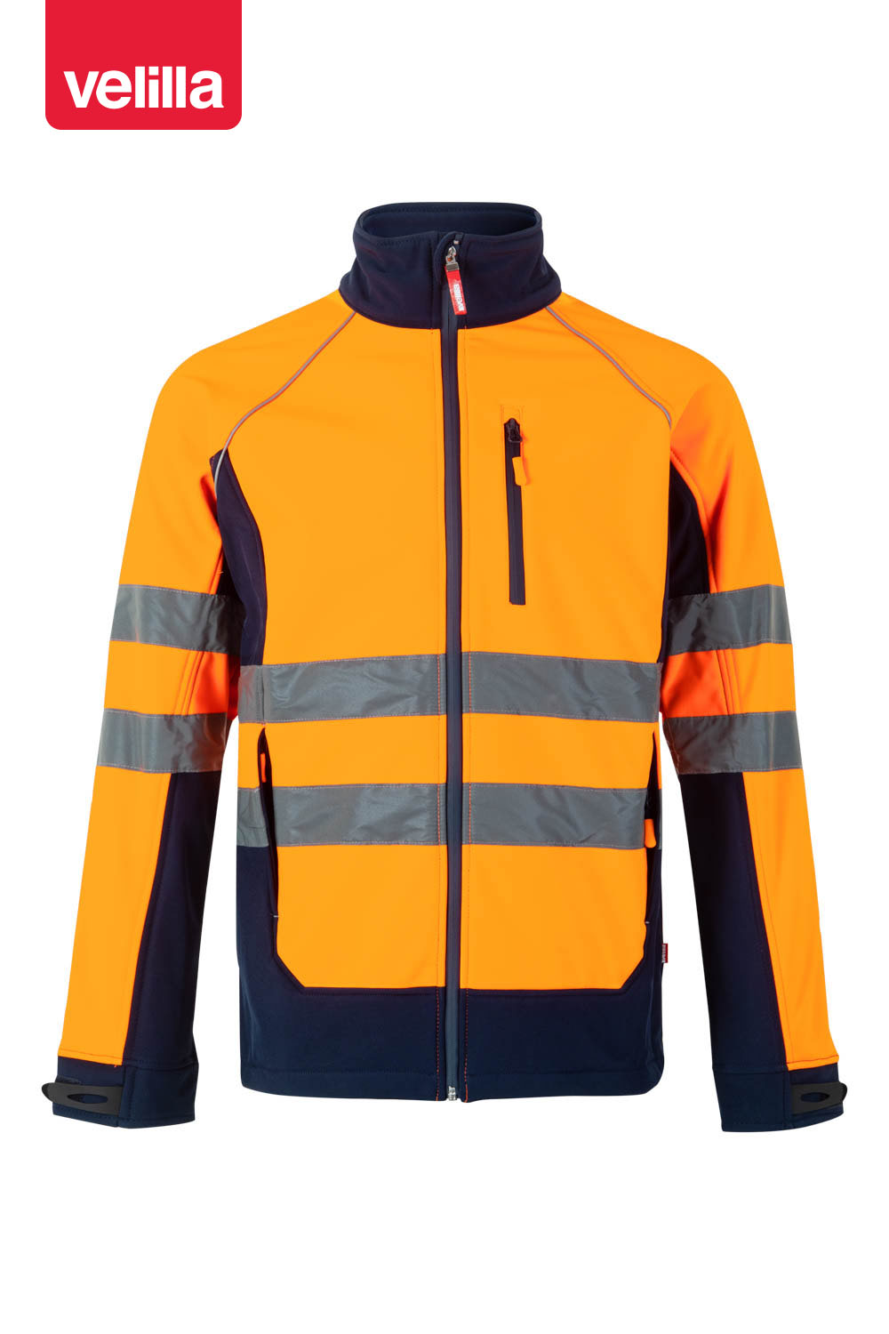 Casaco soft shell bicolor
