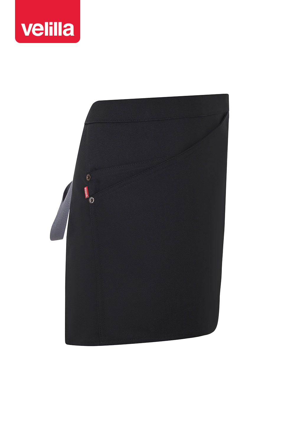 Avental curto canvas bicolor