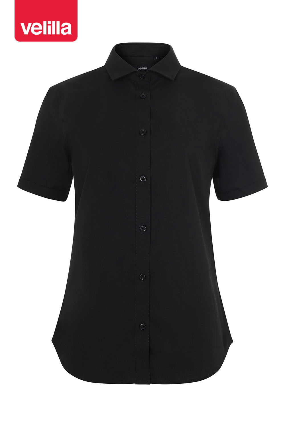 Camisa manga curta elástica Mulher