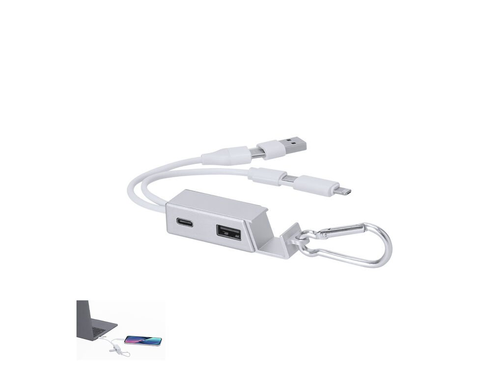 Porta USB Carregador Leony
