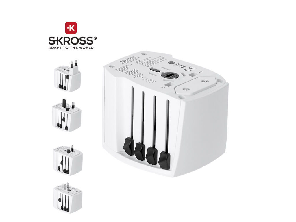 Adaptador Viagem Universal Skross MUV USB 30W PD